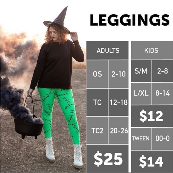 LuLaRoe 3XL Halloween Liv with TC2 Halloween leggings - Picture 12 of 14